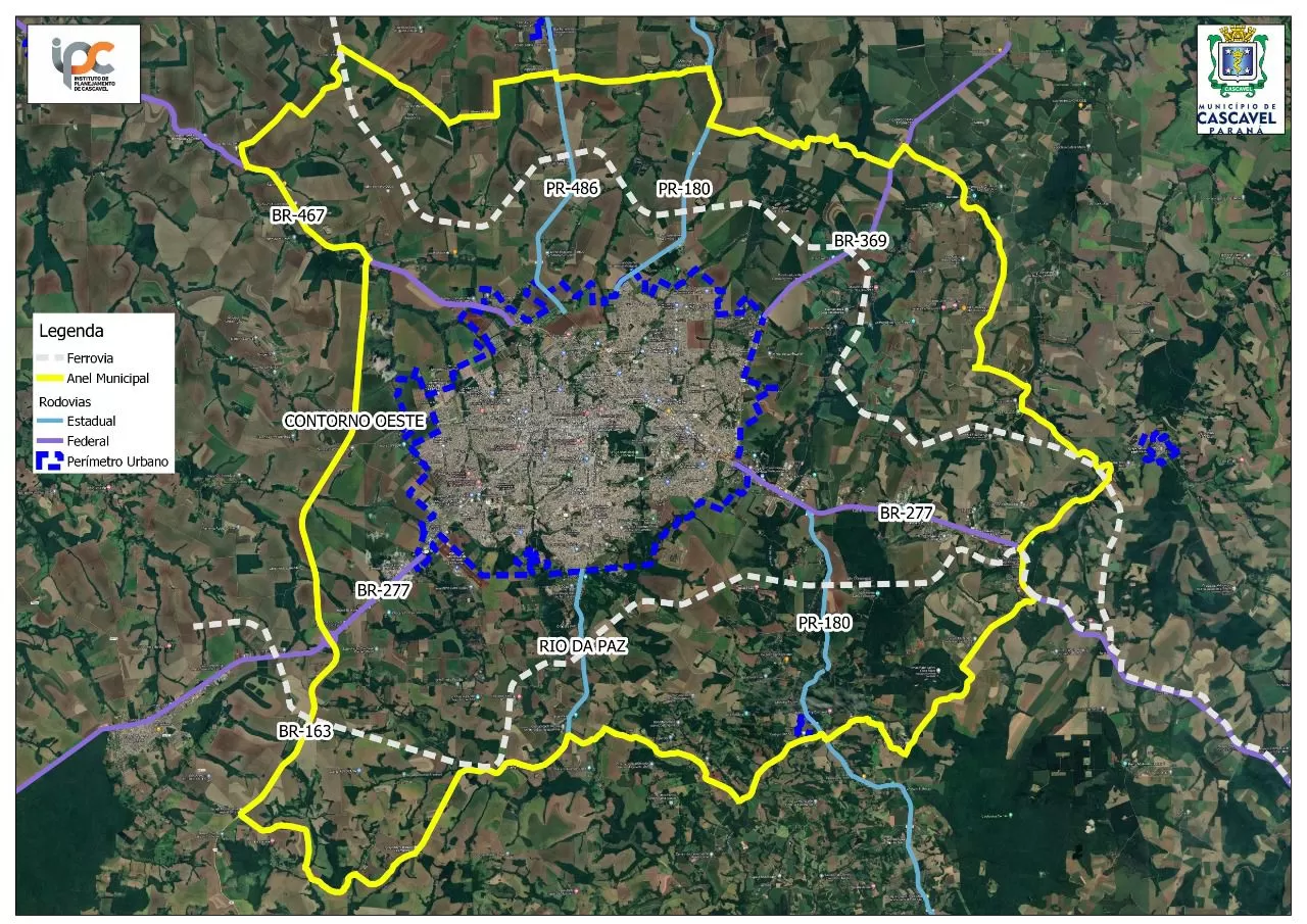 Cascavel terá estudos para implantação de Anel Viário