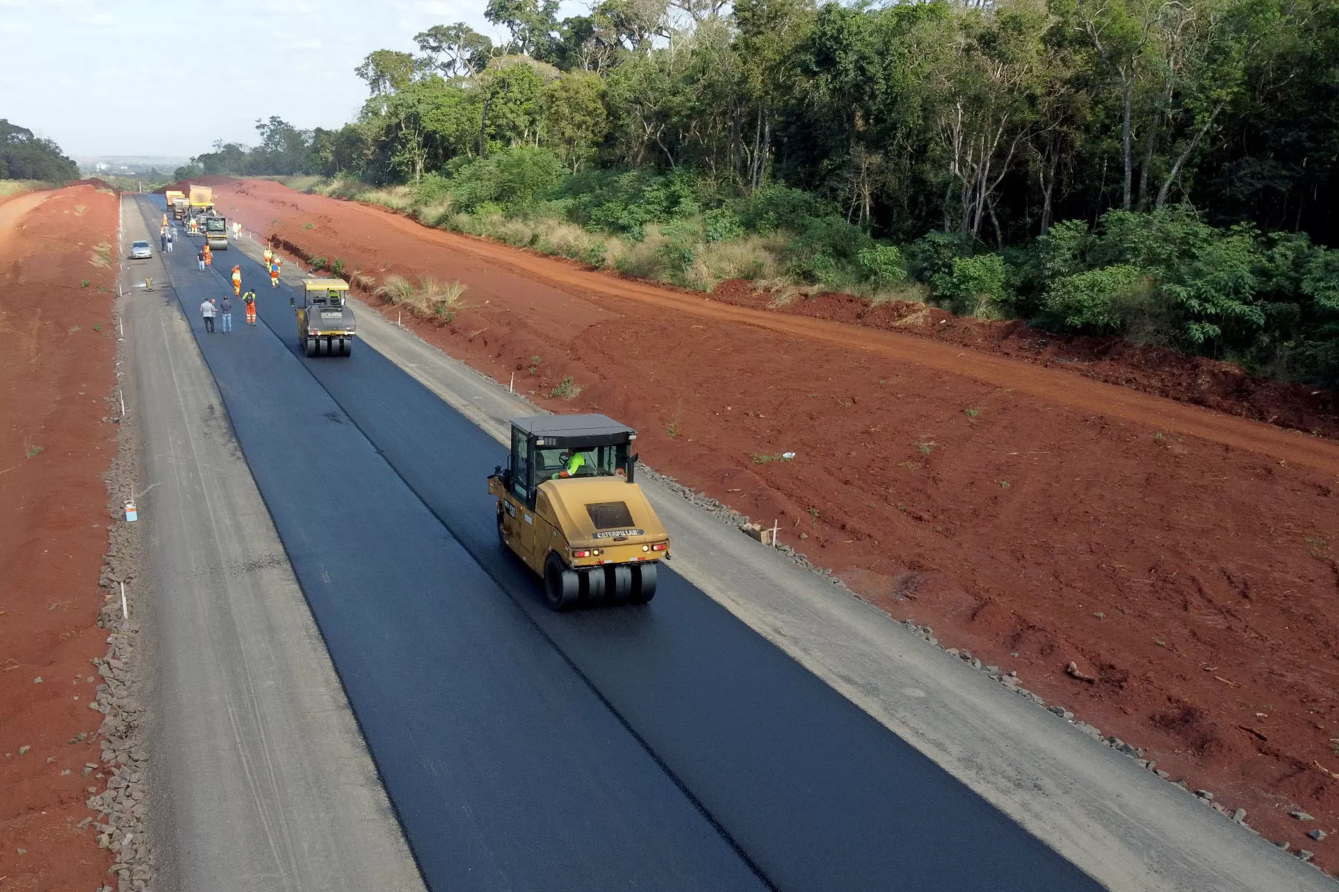 Perimetral Leste de Foz do Iguaçu chega a 32,4% de execução em junho