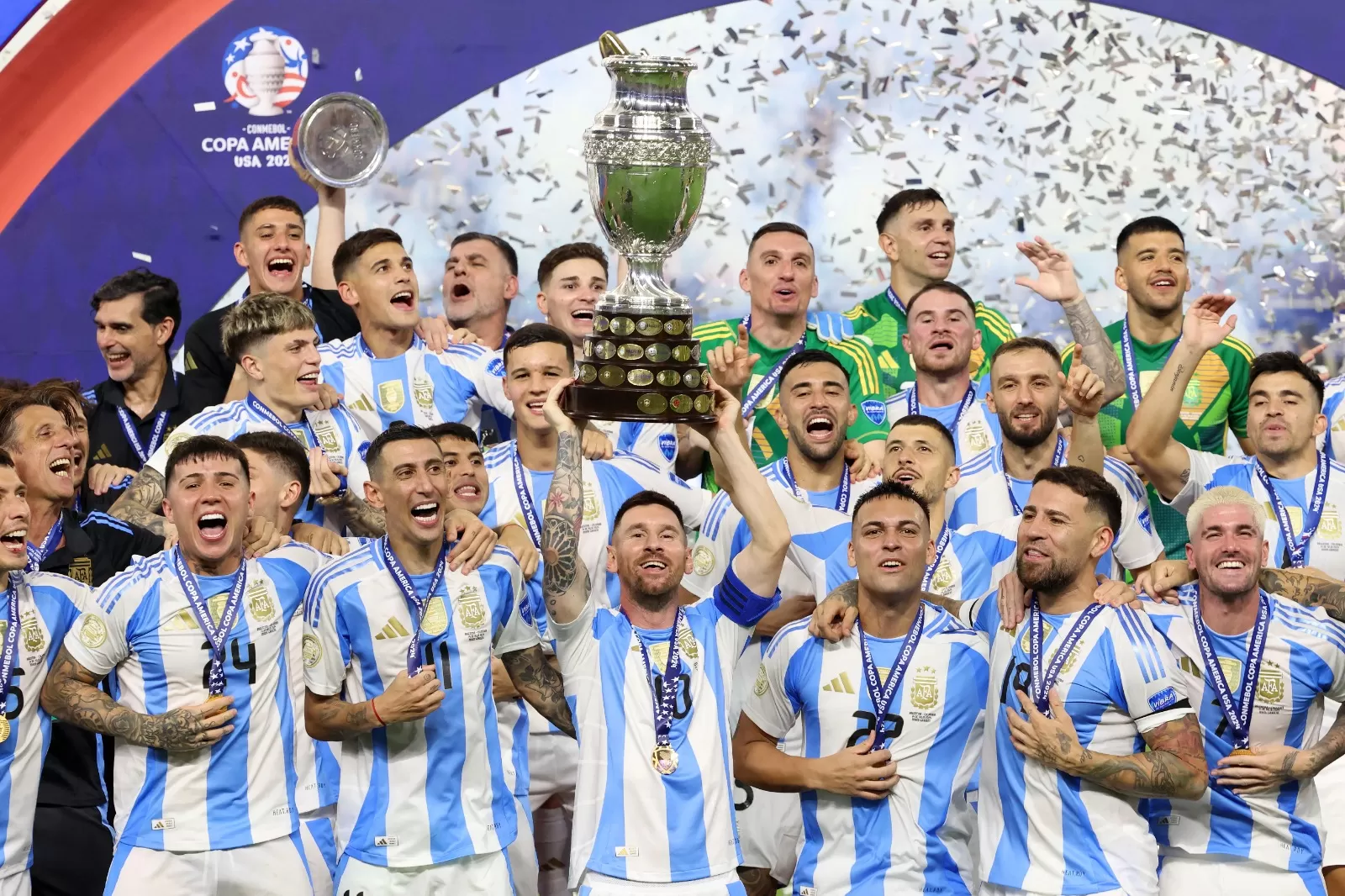 Argentina se torna a maior campeã da Copa América