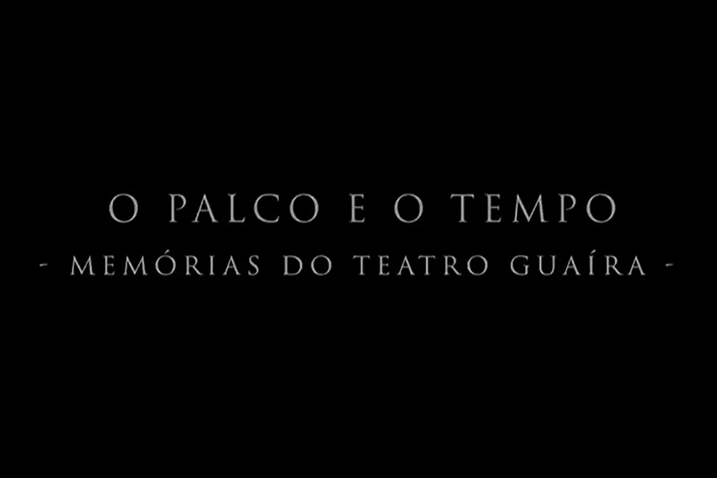 TV Paraná Turismo estreia nesta quinta-feira série especial sobre os 140 anos do Teatro Guaíra