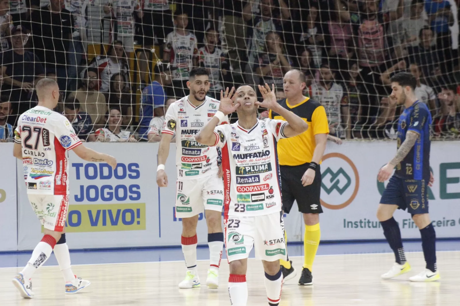 Cascavel Futsal amplia o retrospecto diante do Pato