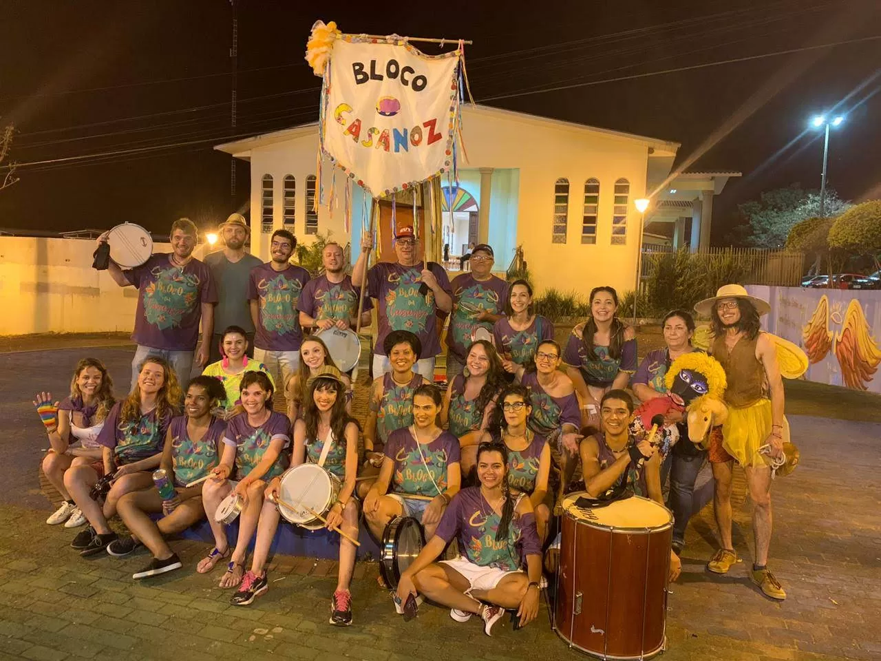 Bloco Casanóz oferecerá oficinas gratuitas de percussão em Cascavel