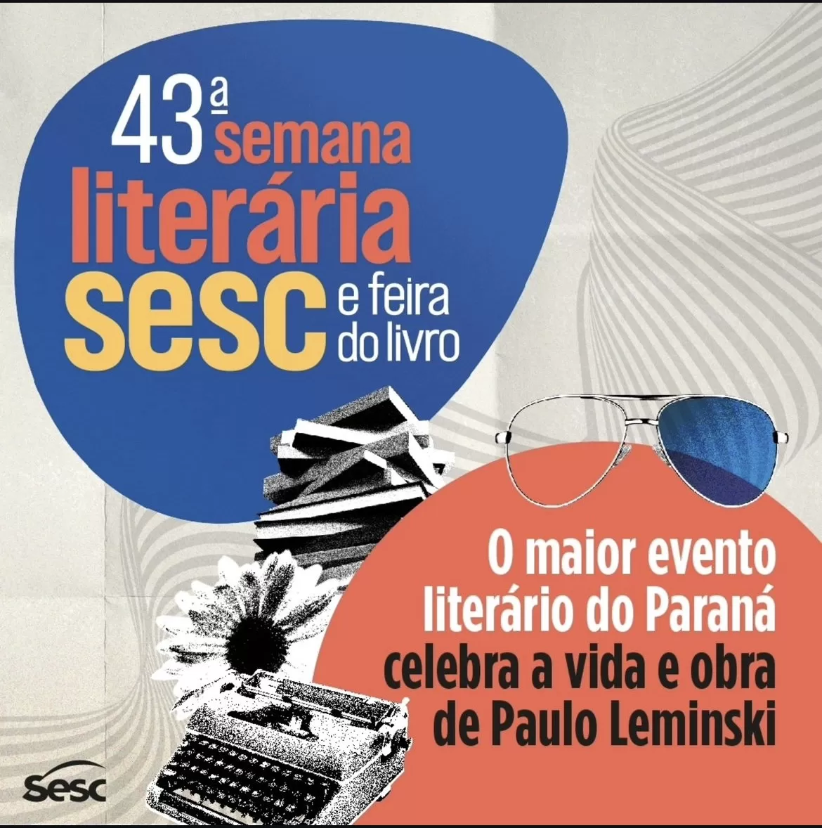 43ª Semana Literária Sesc e Feira do Livro começa nesta quarta