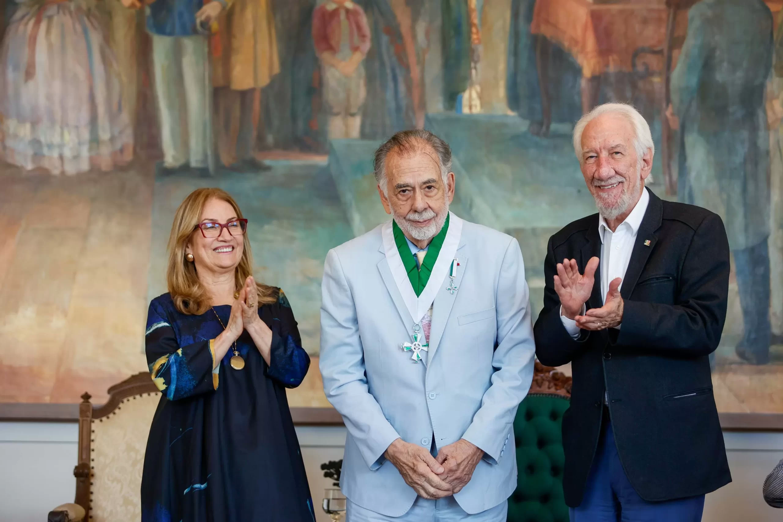 Com filme inspirado em Curitiba, Francis Ford Coppola é homenageado pelo Paraná