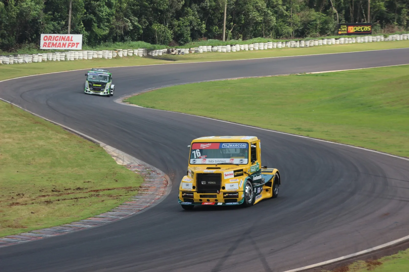 Rafael Fleck fatura o título da Truck e Muffato é vice