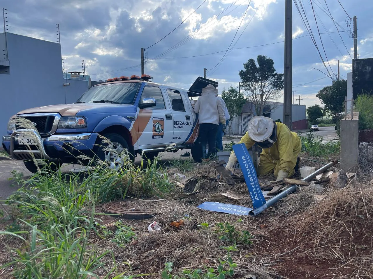 Apenado com carro da Defesa Civil? Prefeitura explica situação