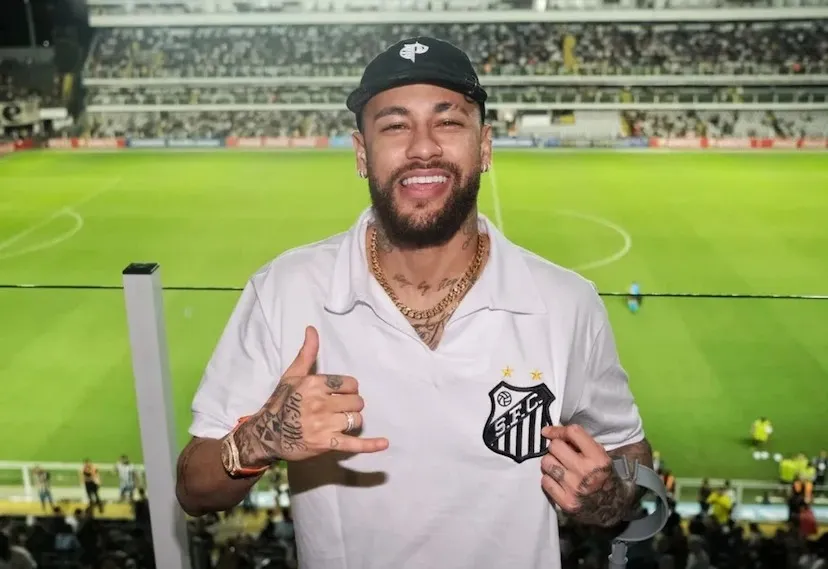 Neymar exalta Santos em evento de poker