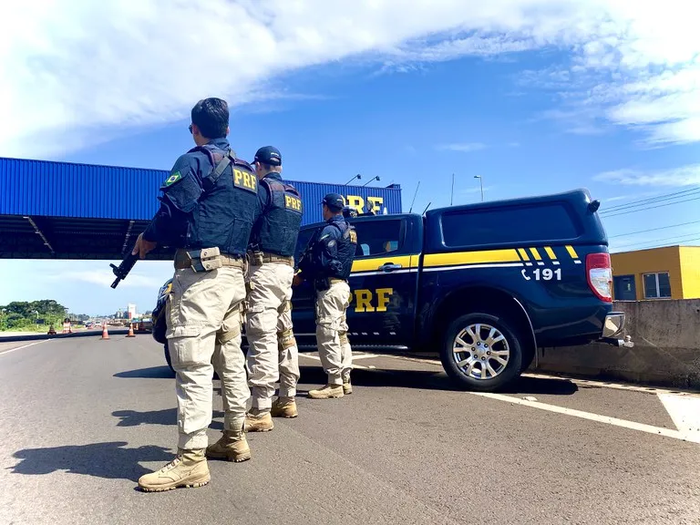 PRF registra aumento em número de acidentes durante Ano Novo