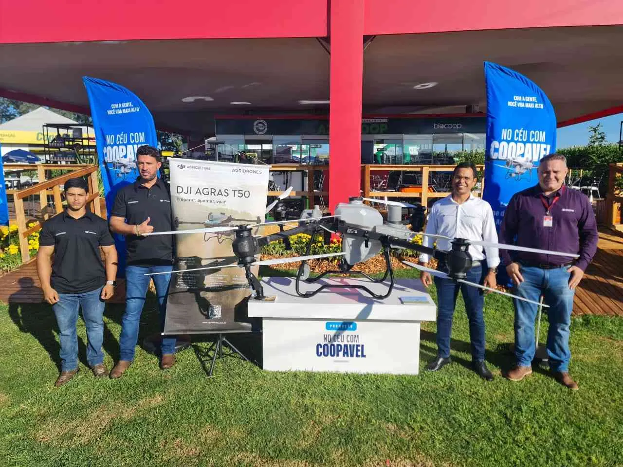 Coopavel e Agridrones unem forças para sortear drone pulverizador de alta tecnologia