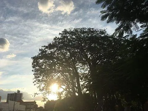Cascavel tem previsão de céu nublado e temperaturas altas neste domingo