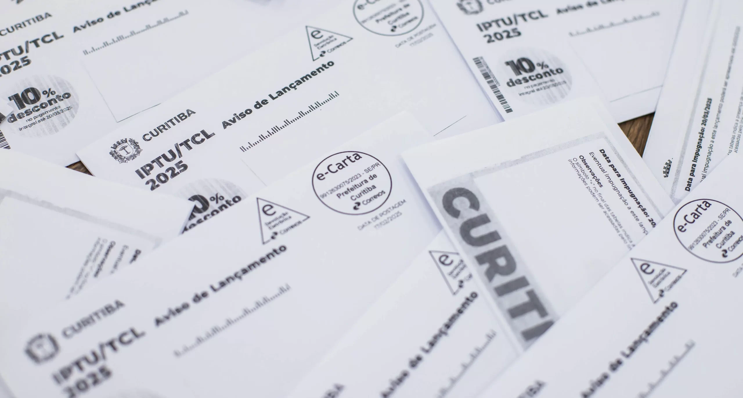 Créditos do Nota Curitibana garantiram desconto de R$ 1,3 milhão no IPTU nos últimos quatro anos