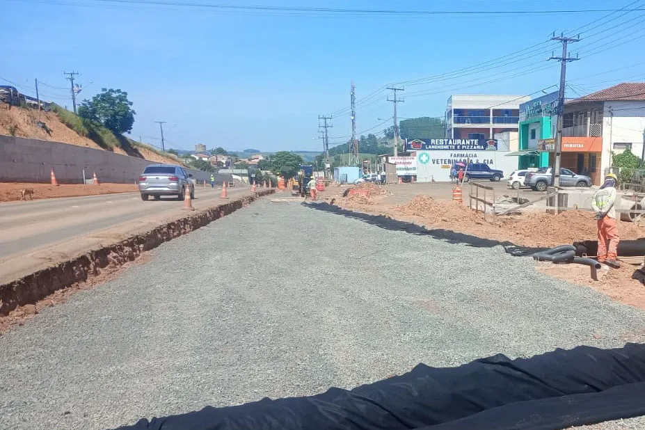 Para construção de passarela, PR-160 será interditada na área urbana de Imbaú no fim de semana