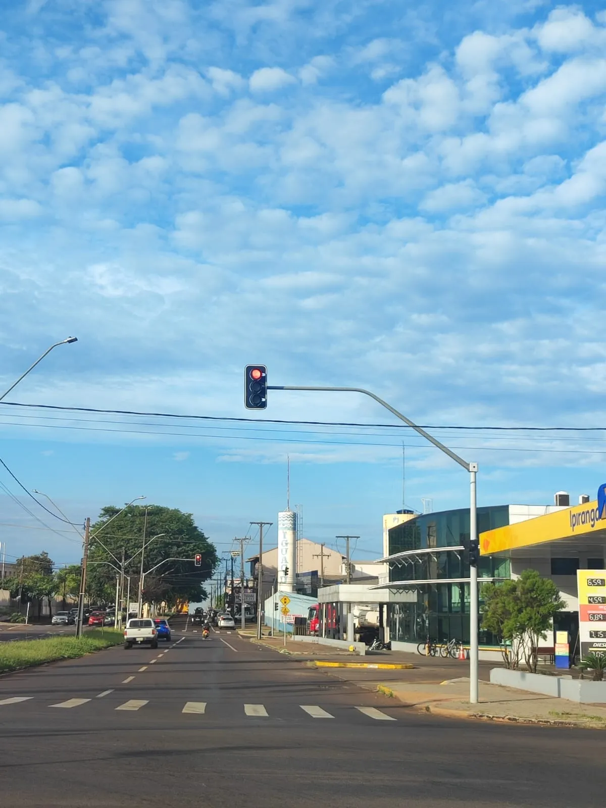 Previsão do Tempo: dia parcialmente nublado com possibilidade de pancadas de chuva