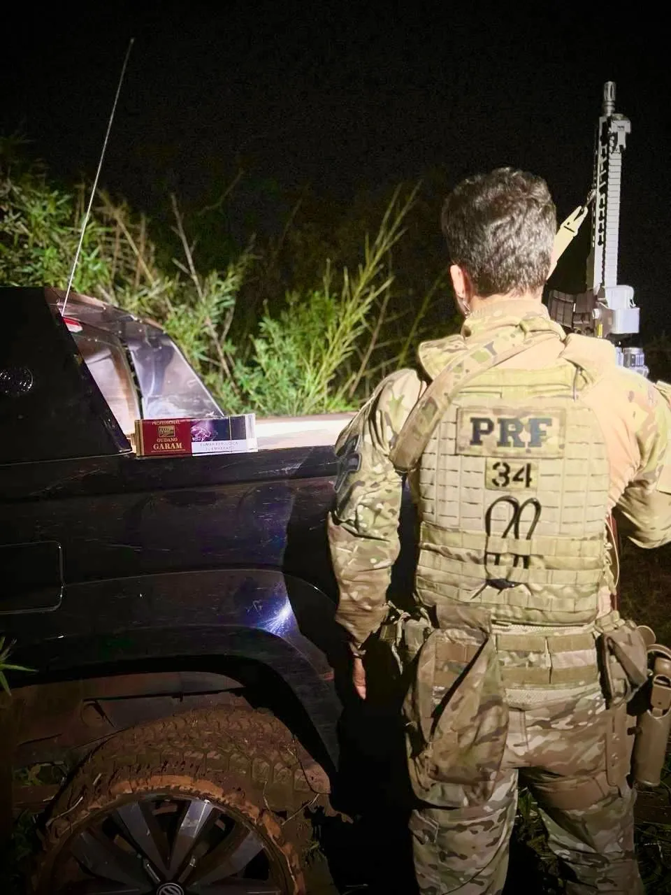 PRF apreende carga de cigarros avaliada em quase 1 milhão de reais