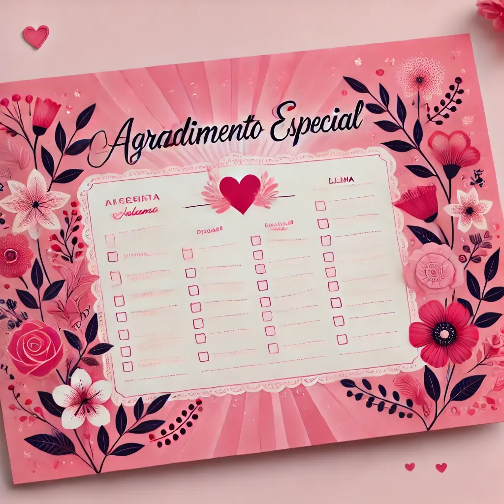 Agradecimento especial