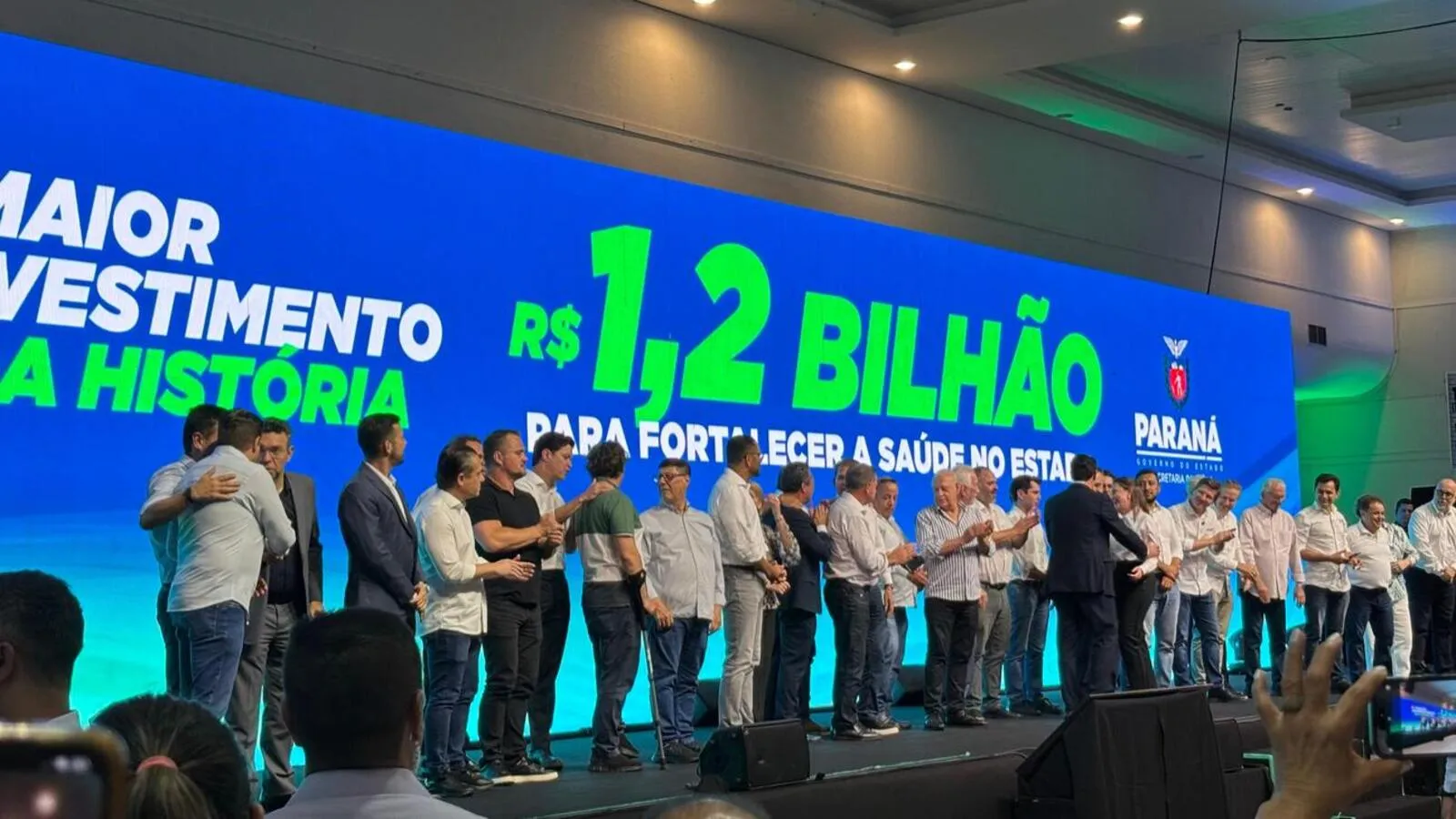 Governador anuncia recursos para Saúde e Toledo é contemplada