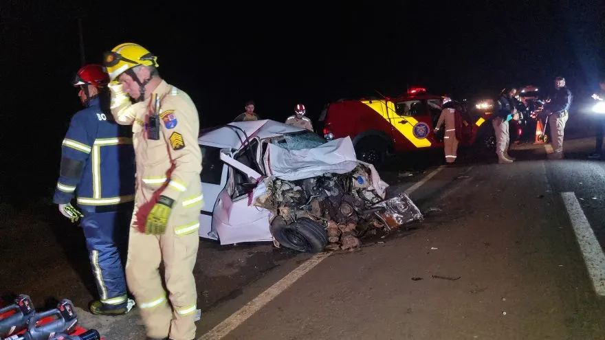 Grave acidente deixa dois mortos na BR-369 em Cascavel