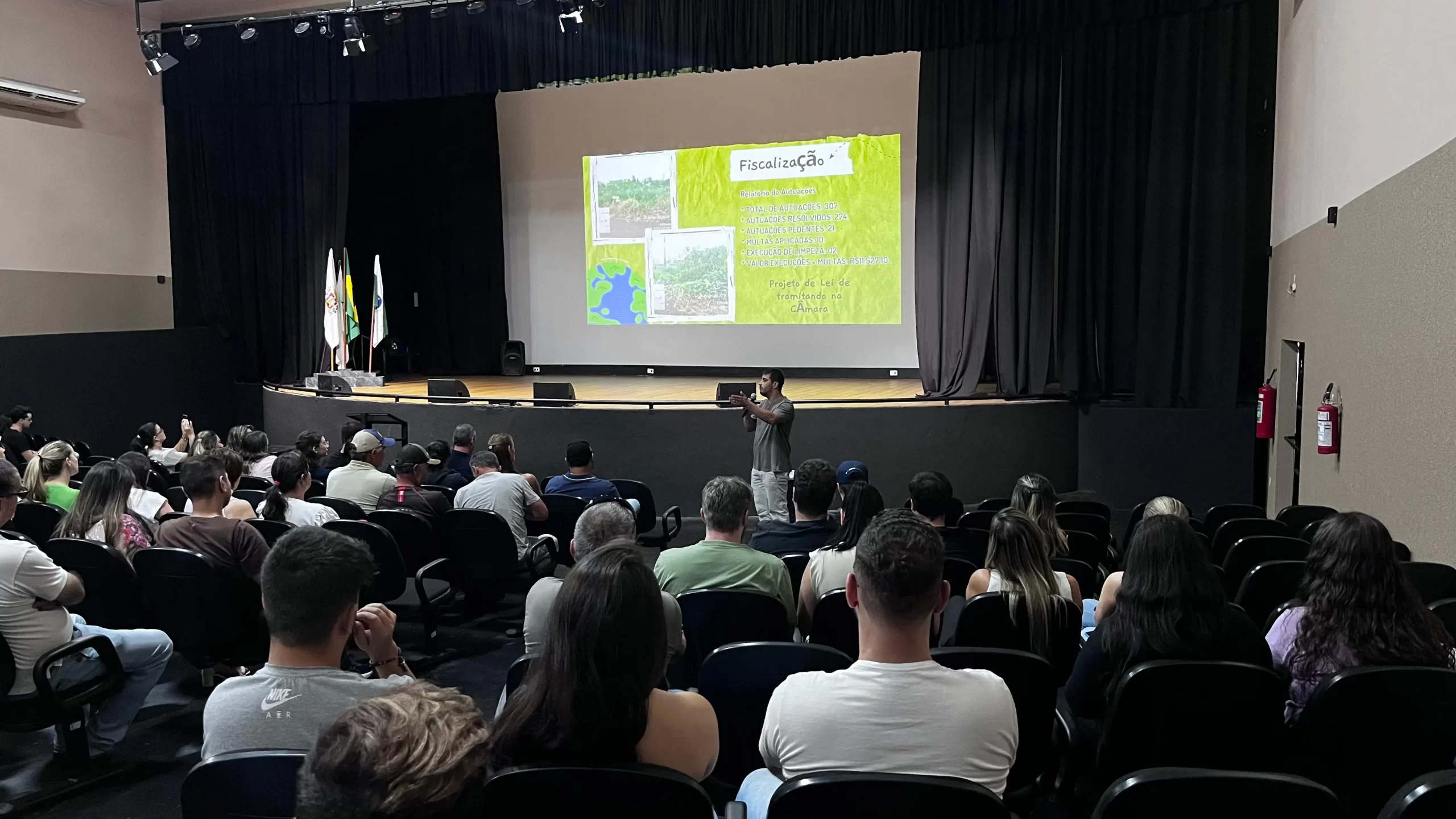 Prefeitura de Corbélia promove o quarto dia da Escola de Governo com apresentação da Secretaria de Meio Ambiente