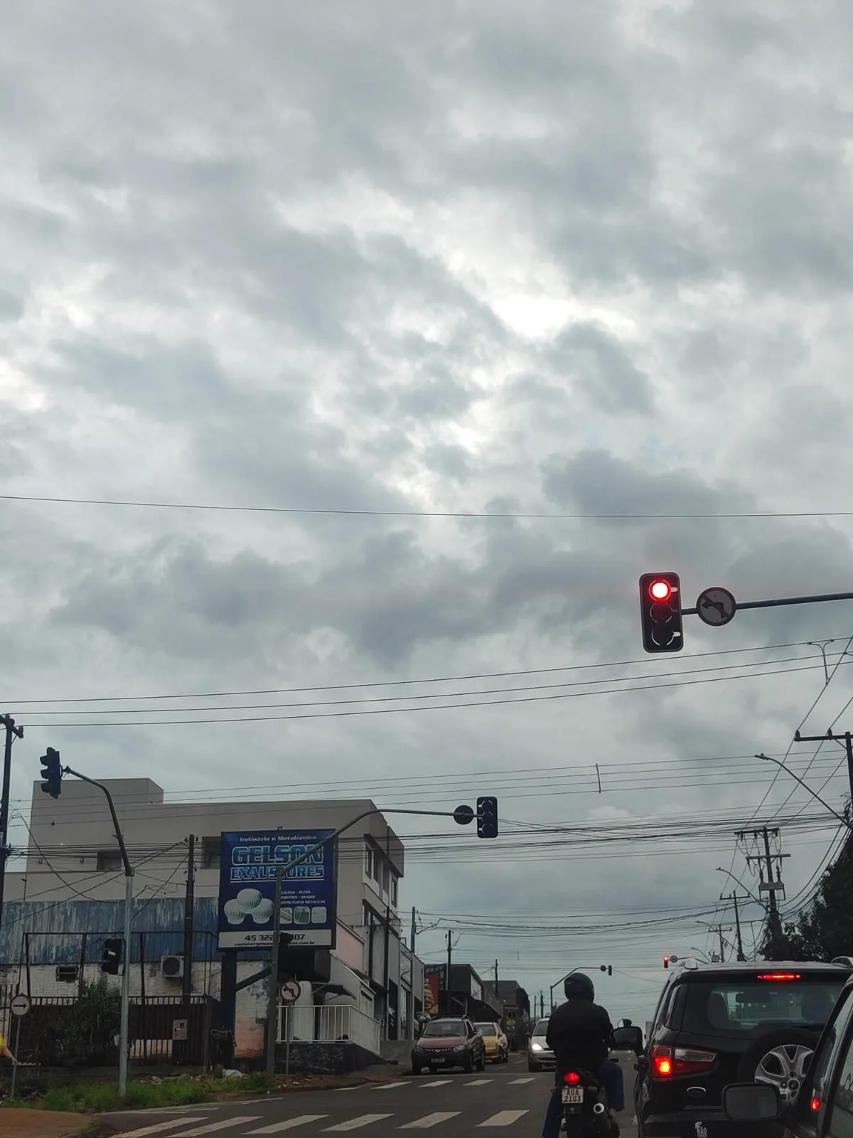 Chuva e instabilidade marcam a quarta-feira em Cascavel e no Paraná