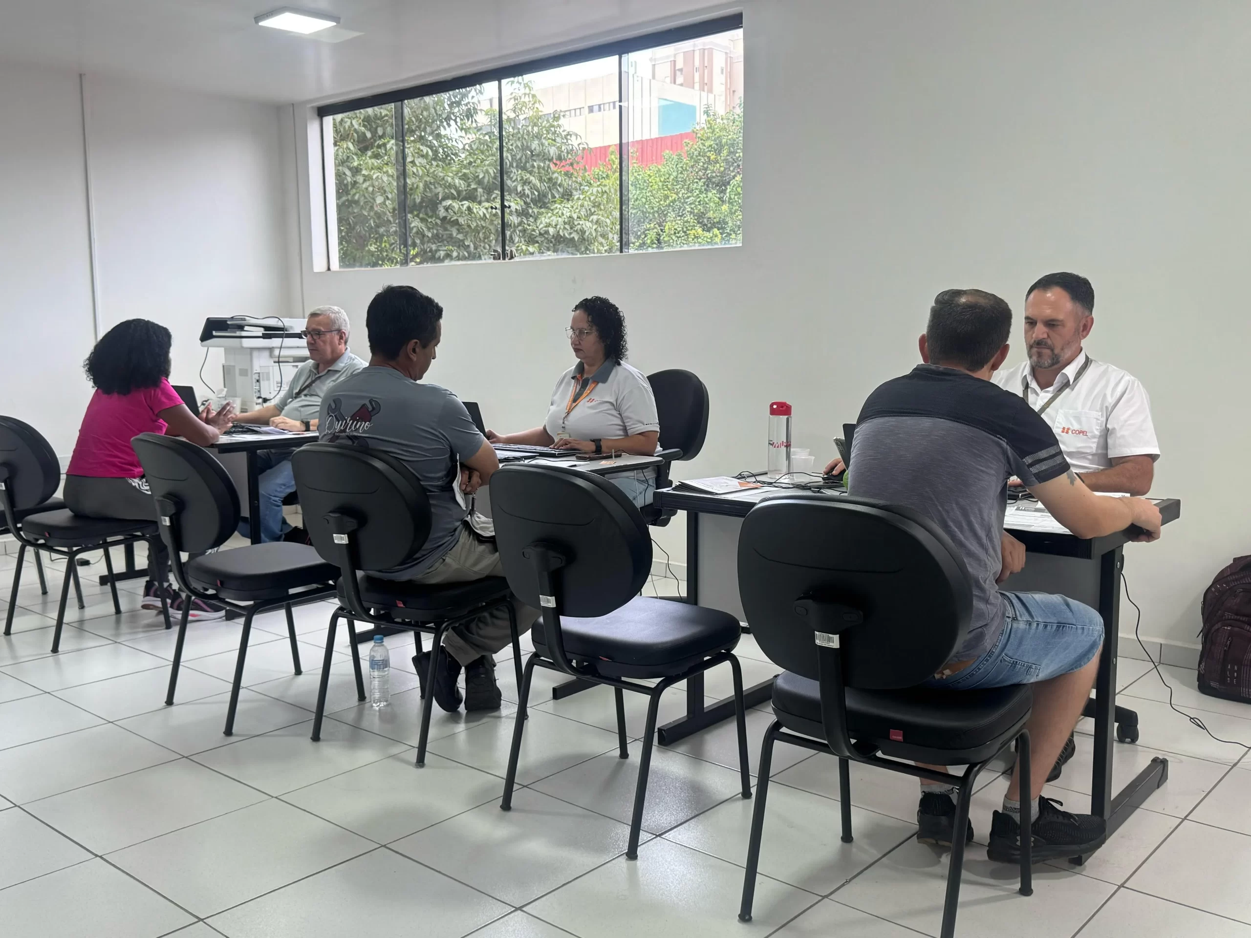 COPEL: Escritório improvisado no Procon tem prestado entendimento médio  de 70 a 80 pessoas por dia
