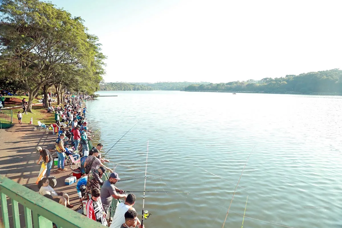 Tradicional Pesca no Lago será neste domingo, em Cascavel