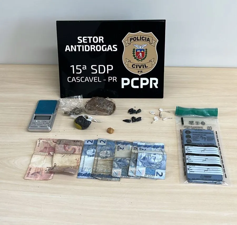 Ação integrada apreende drogas em Cascavel