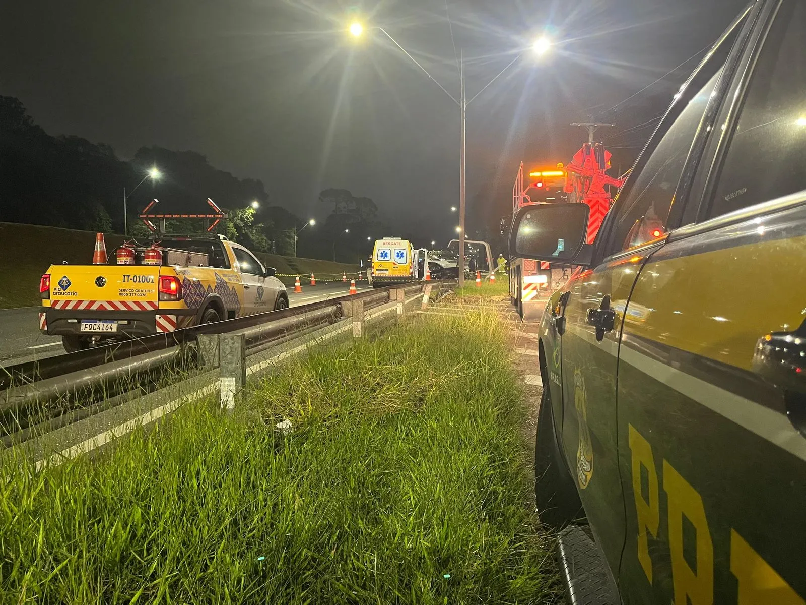 Motorista foge após acidente com morte na BR-277