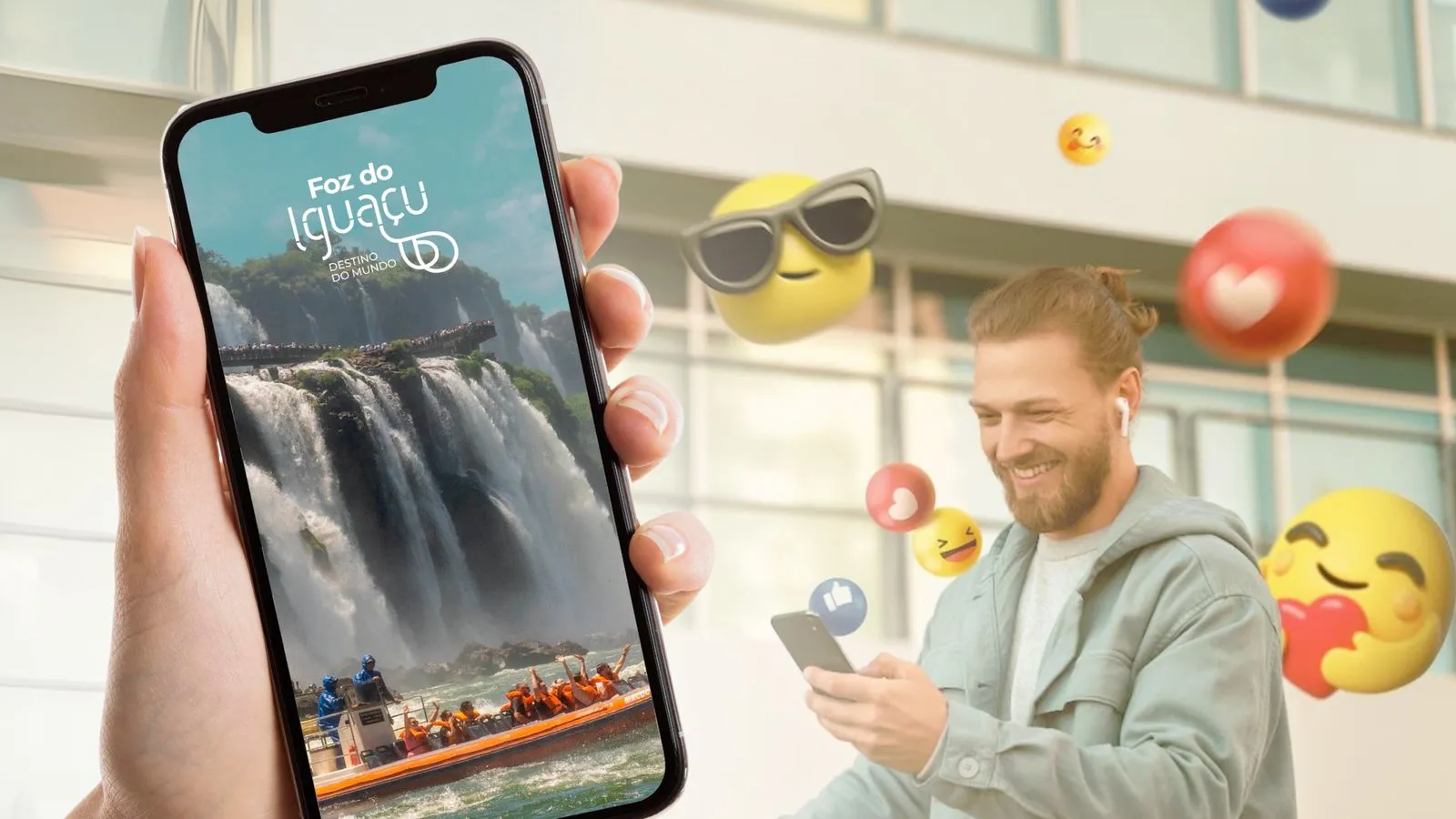 Crescimento digital: Foz do Iguaçu ultrapassa 978 mil visualizações nas redes sociais e amplia presença internacional