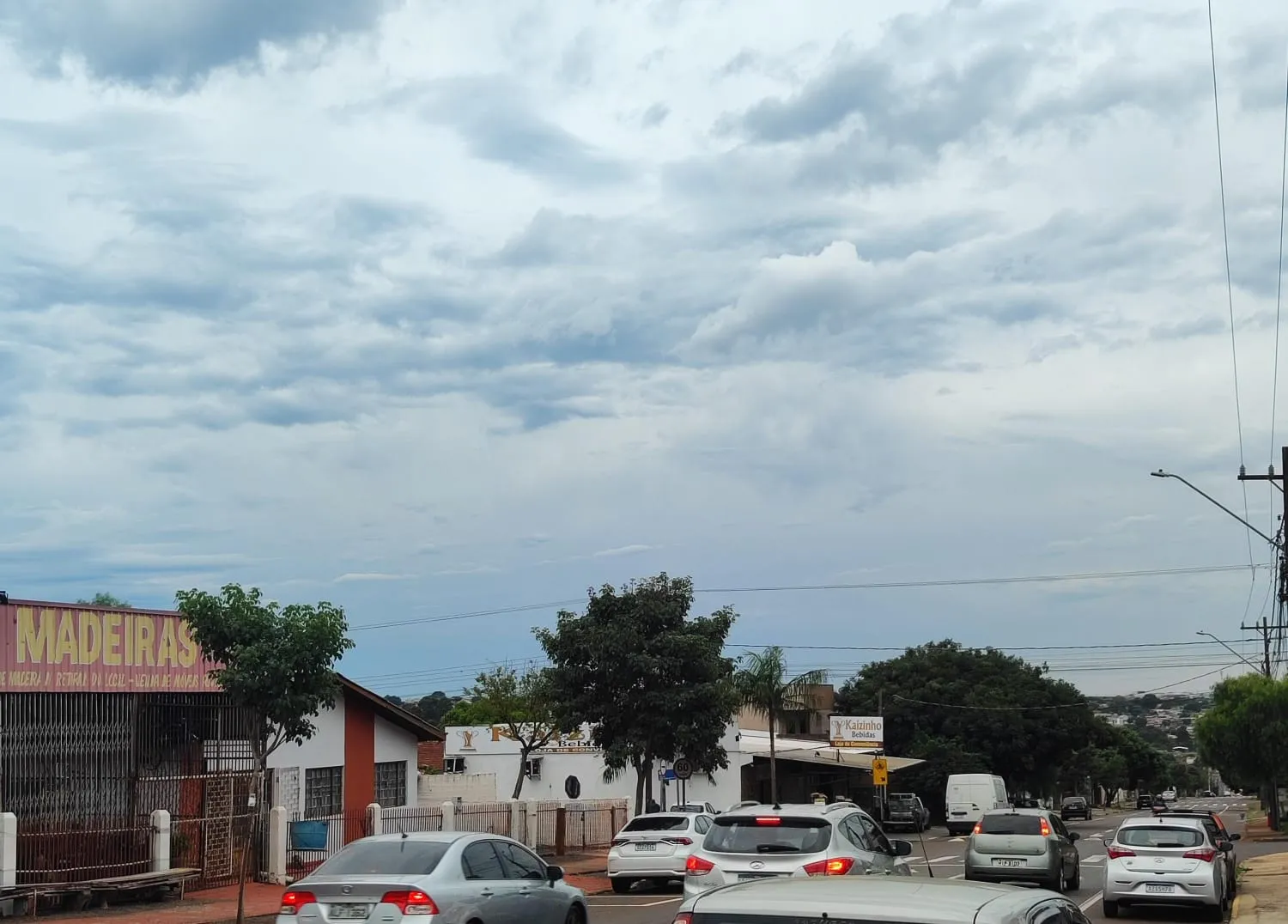 Tempo segue instável neste sábado em Cascavel