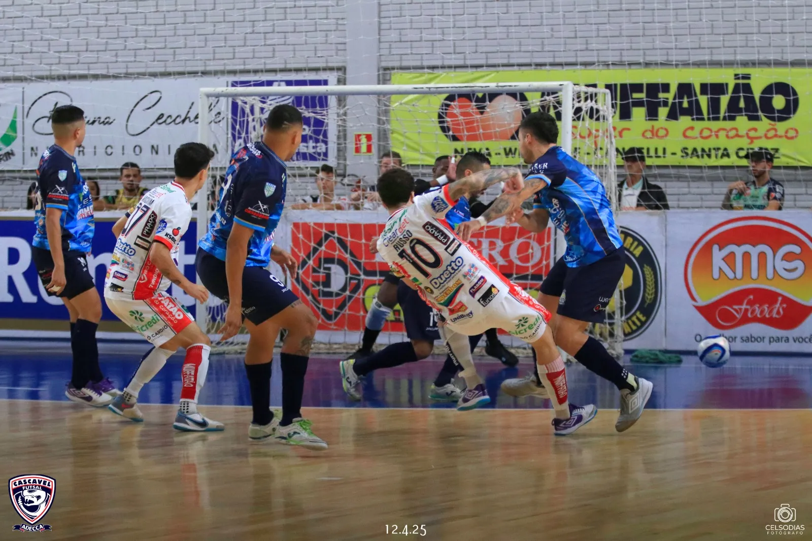 Cascavel Futsal goleia a ABF e conquista a quarta vitória consecutiva no Paranaense