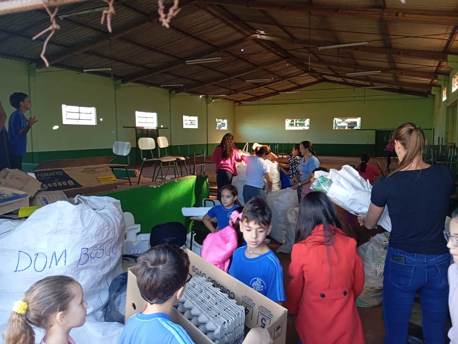 Corbélia: Alunos da Rede Municipal participam da 1ª Gincana Ecológica