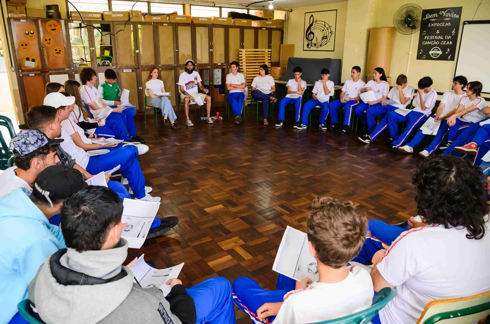 Rodas de Leitura movimentam escolas públicas de Coronel Vivida com literatura, arte e cultura
