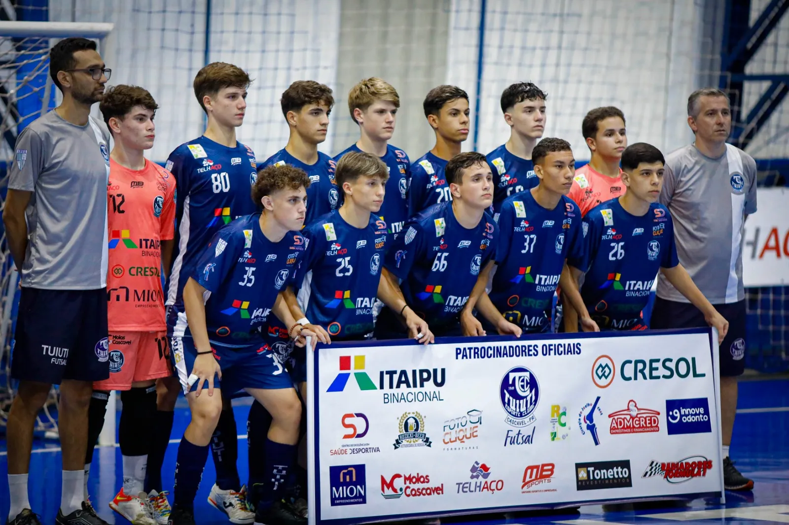 Cascavel será palco da Taça Brasil Sub-16 de Futsal Masculino