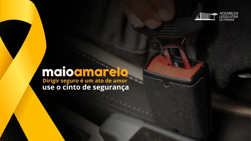 Maio Amarelo chega ao 10º ano com missão de reverter alta de mortes no trânsito do Paraná