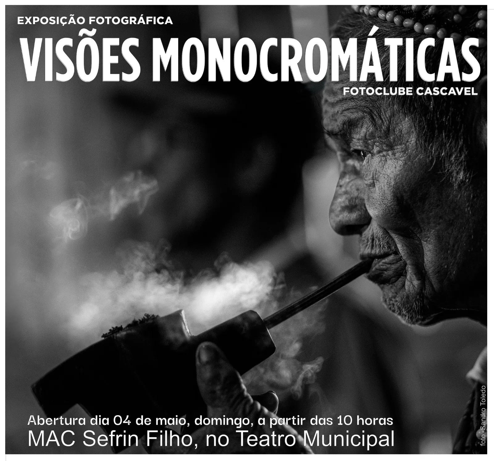 Exposição “Visões Monocromáticas” estreia neste domingo no MAC de Cascavel