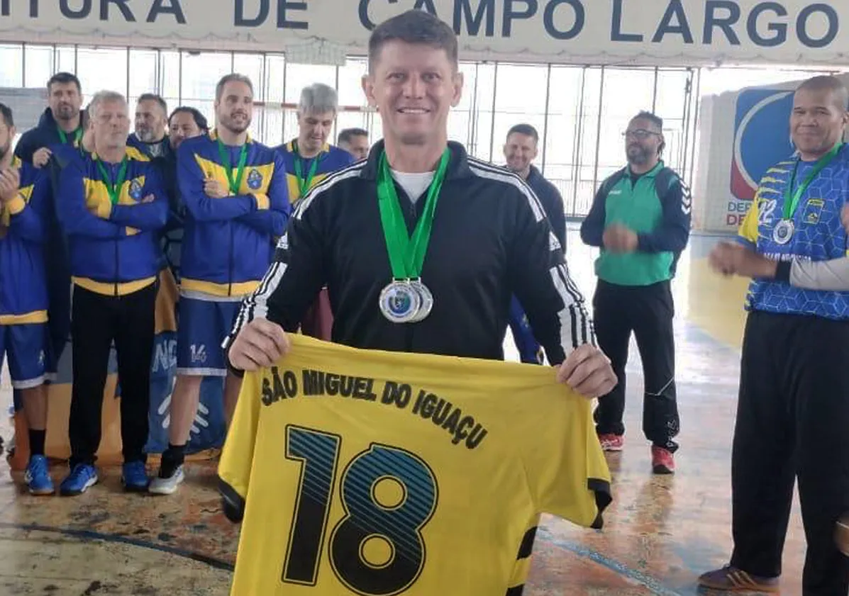 Atleta de São Miguel do Iguaçu é convocado para a Seleção Brasileira de Handebol Master