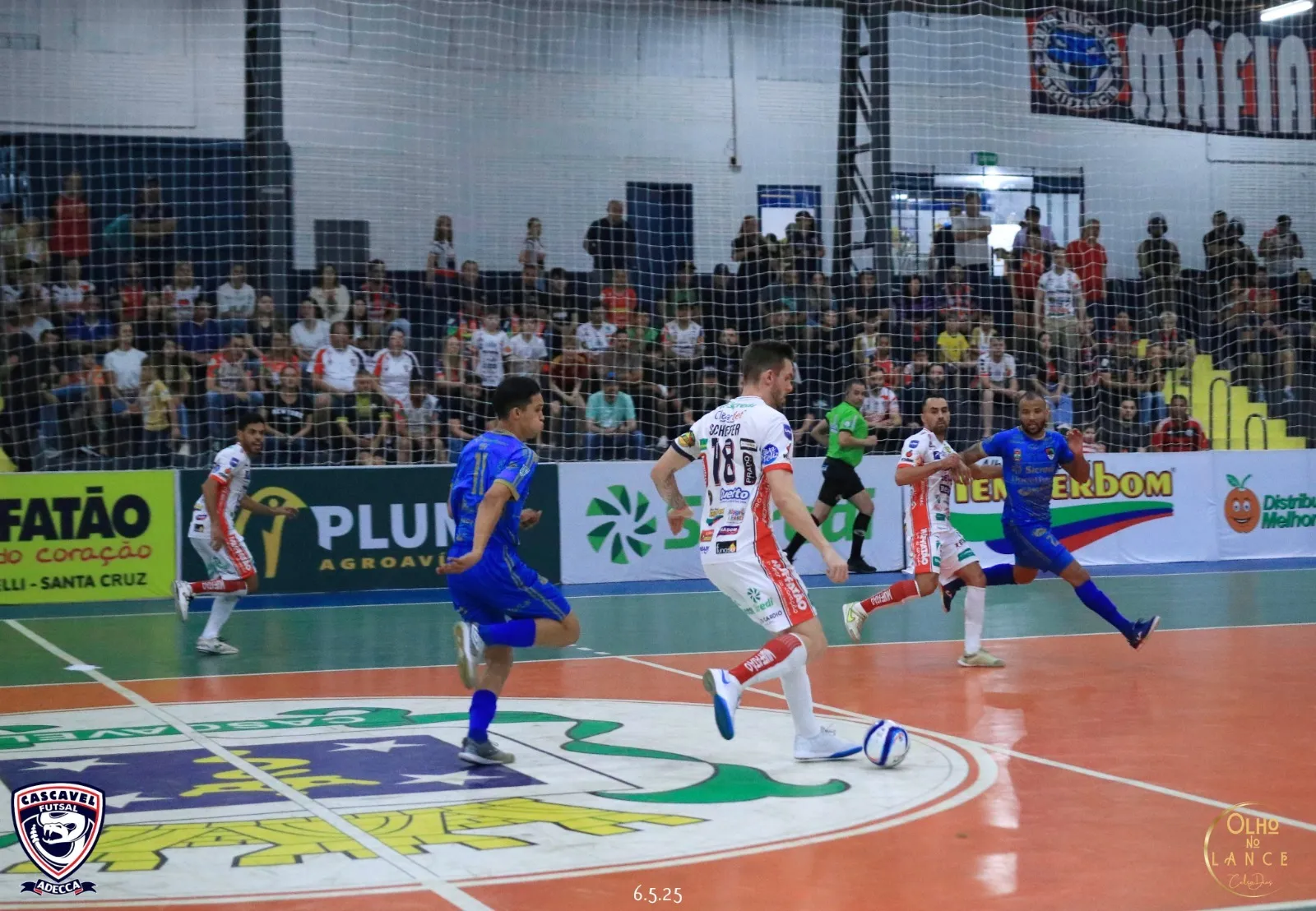 Cascavel Futsal goleia ACEL e segue firme no Paranaense