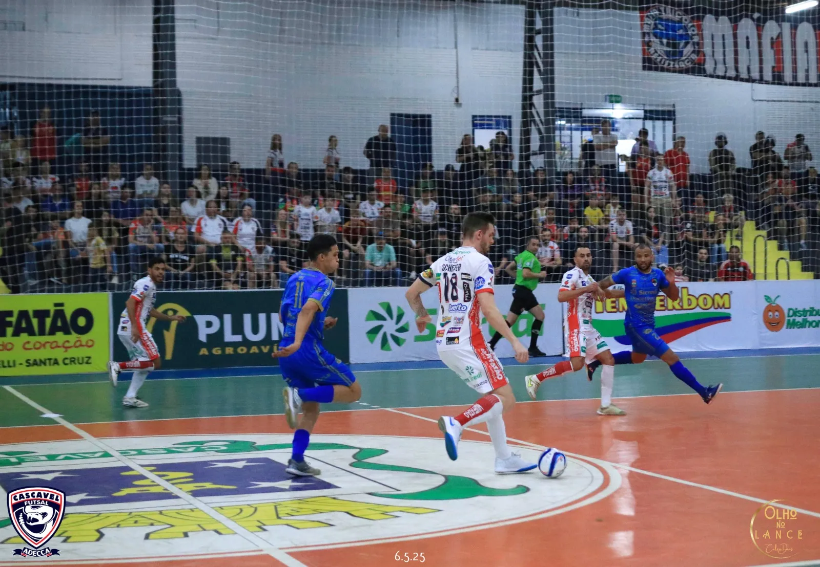 Cascavel Futsal segue firme no G-4 do Paranaense da Série Ouro