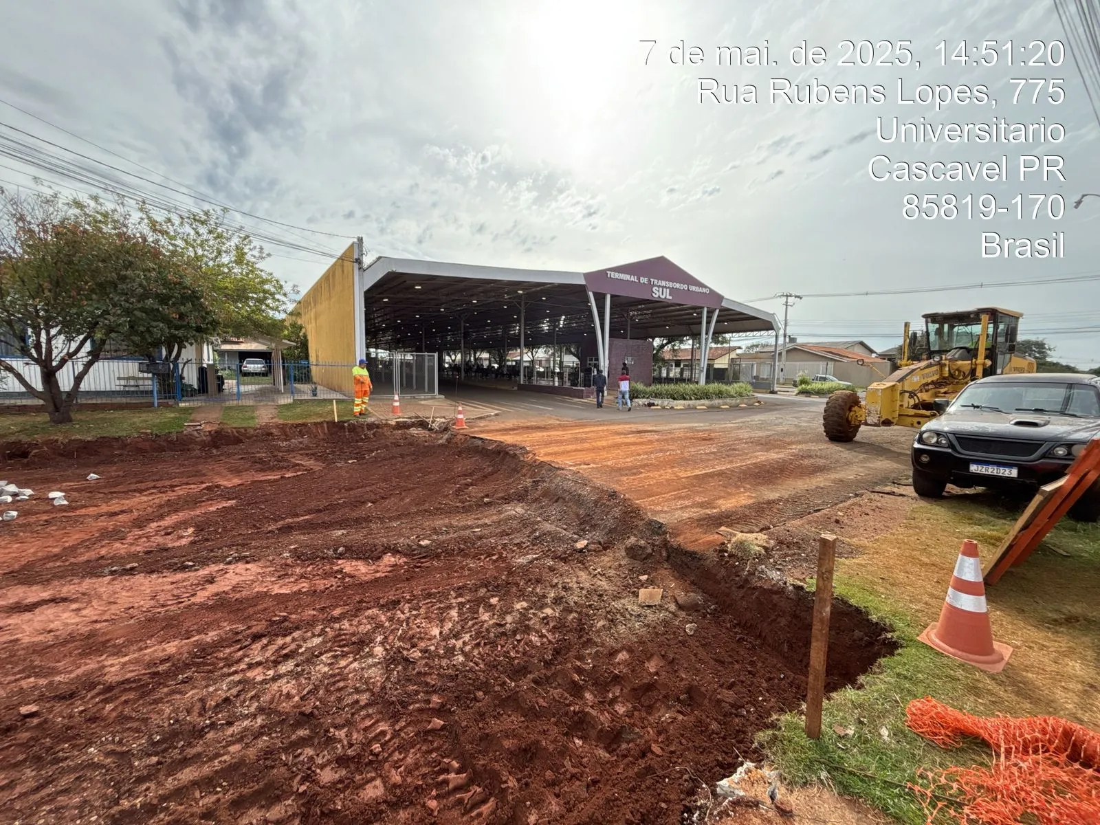 Revitalização altera acesso ao Terminal Sul de Cascavel a partir de quinta-feira