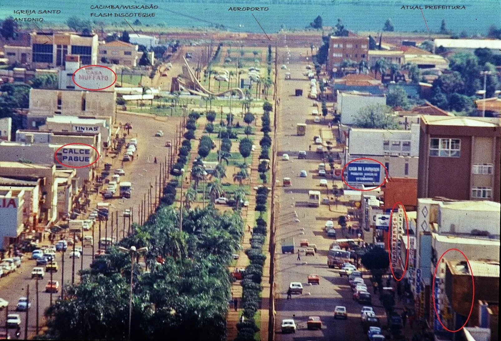 Saudade não tem idade: Cascavel em imagem de 1978