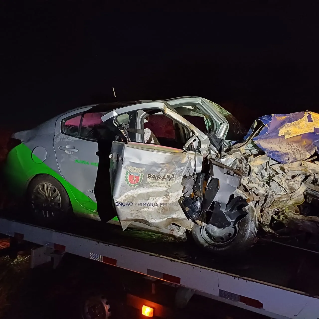 Tragédia na BR-487: Acidente com quatro veículos deixa quatro mortos e dois feridos