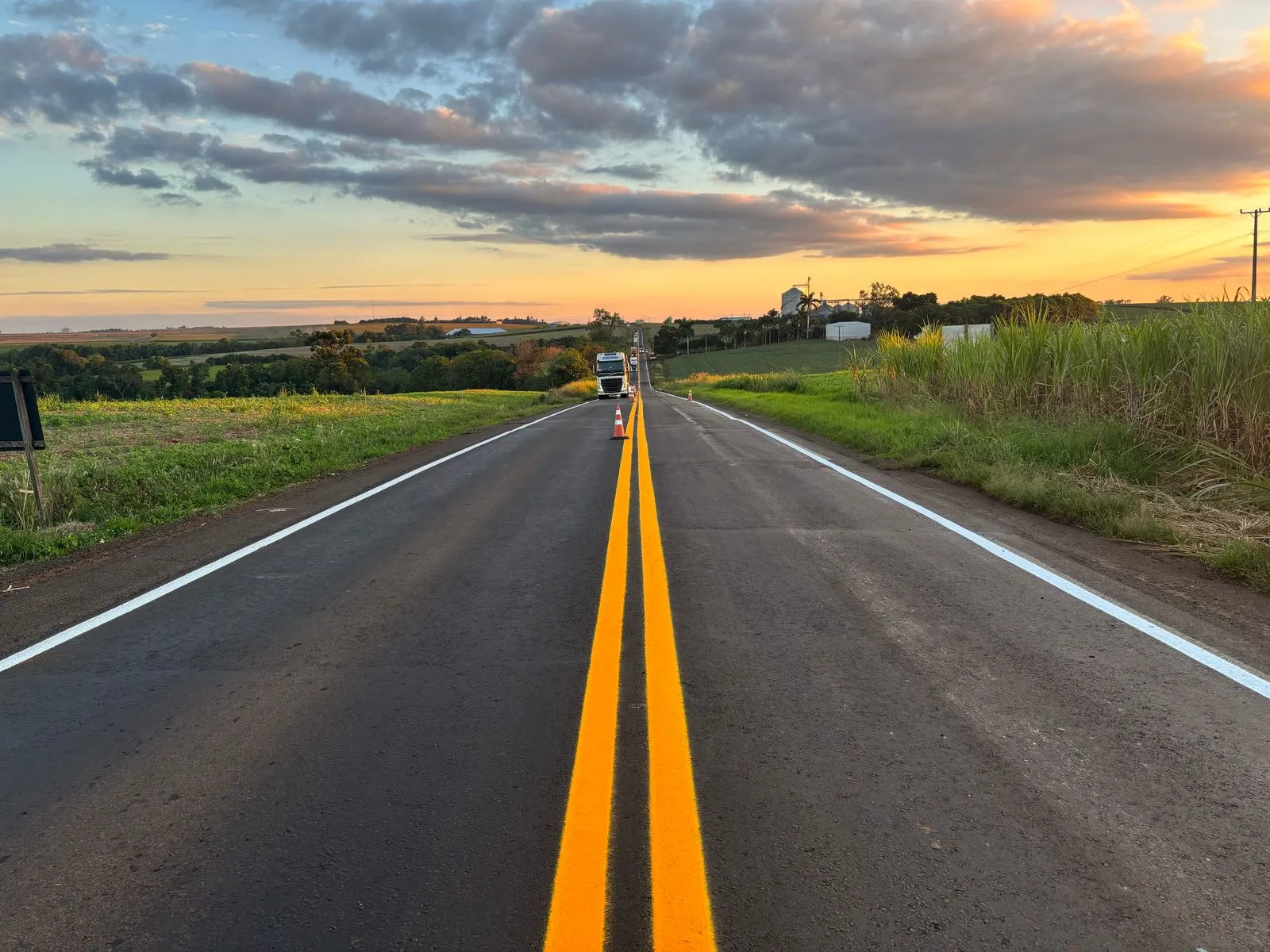 EPR Iguaçu segue com obras em trechos de rodovias no Sudoeste