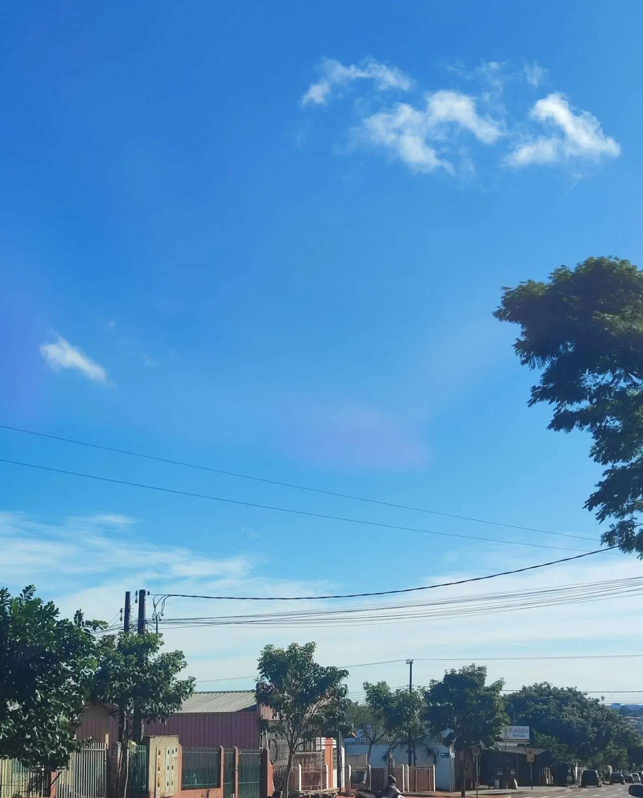 Cascavel terá sábado de tempo firme e céu limpo