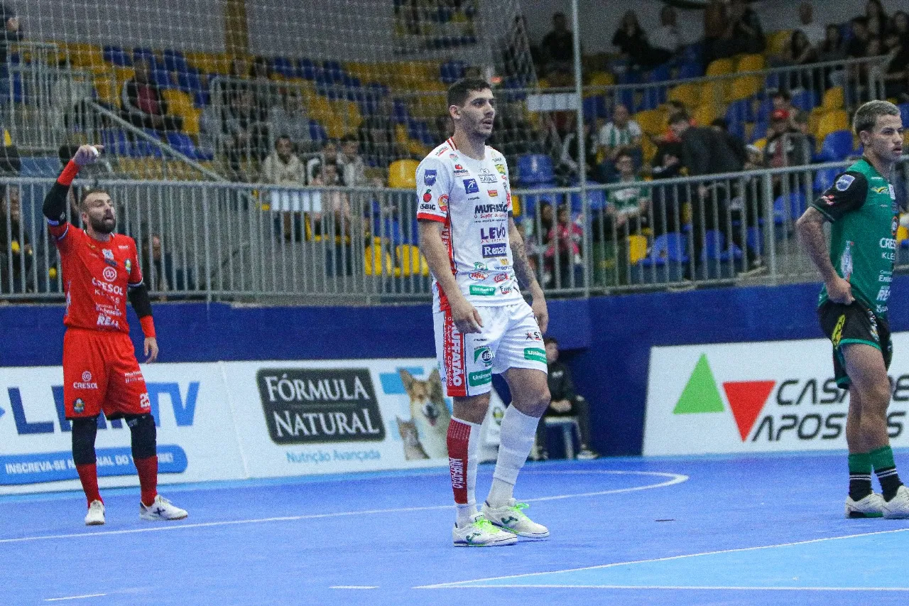 Cascavel Futsal empata com o Marreco fora de casa pela Liga Nacional