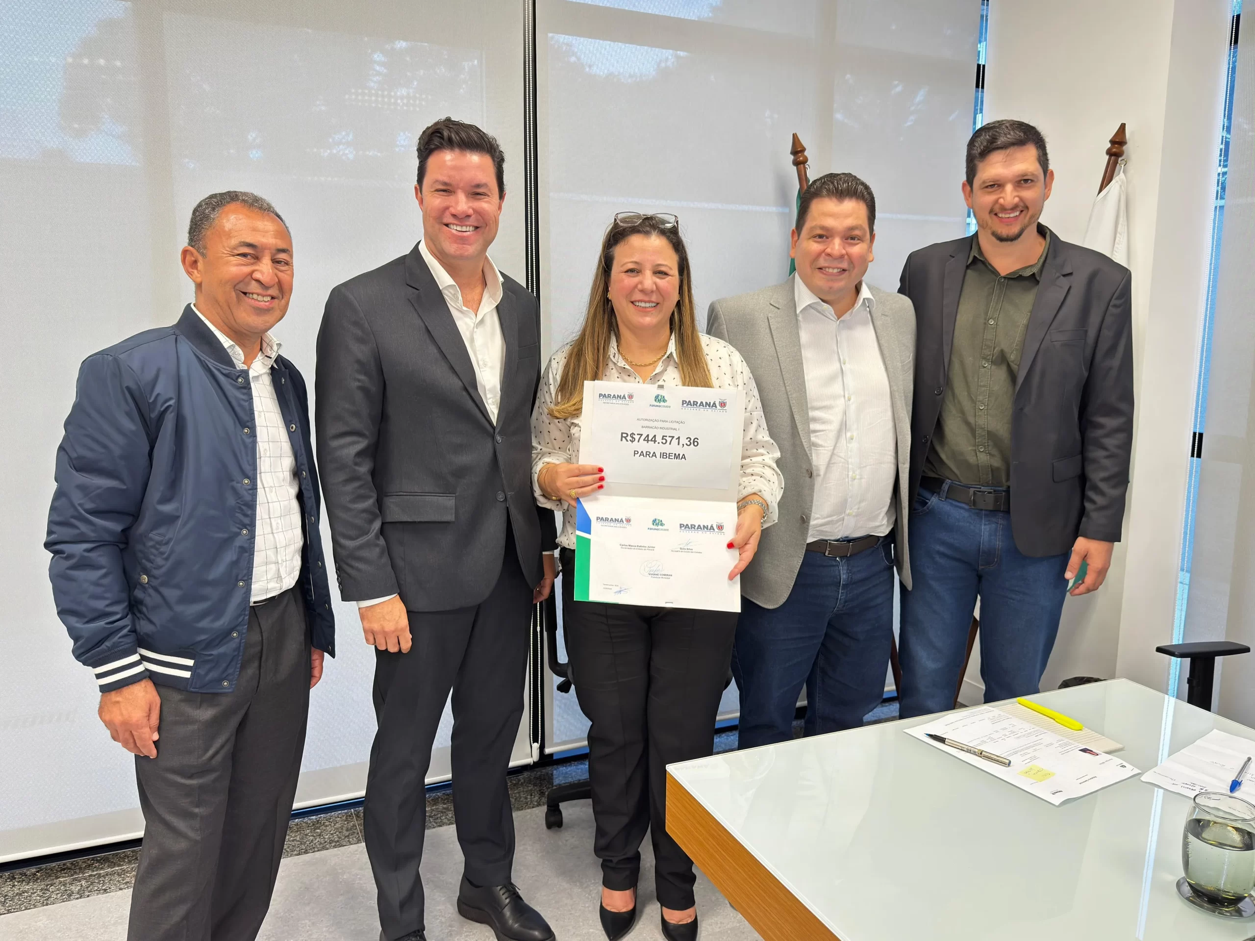 Mais empregos e desenvolvimento: novo barracão industrial será construído em Ibema