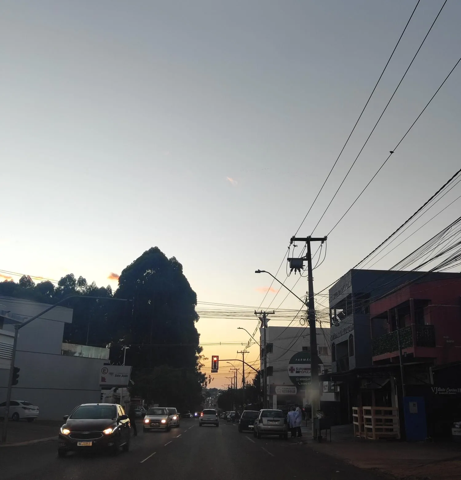 Terça-feira amanhece mais fria que o previsto em Cascavel