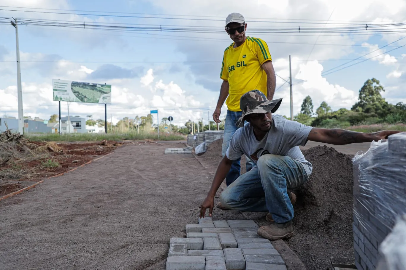 Obras de pavimentação no Lago Azul têm entrega prevista para junho