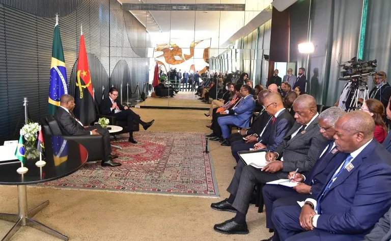 Motta recebe presidente de Angola e reafirma parceria entre os países