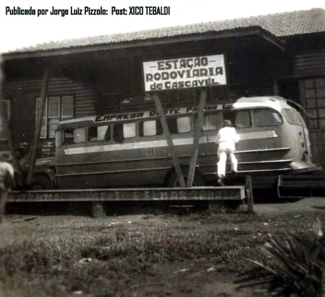 Saudade não tem idade: Rodoviária de Cascavel em 1950