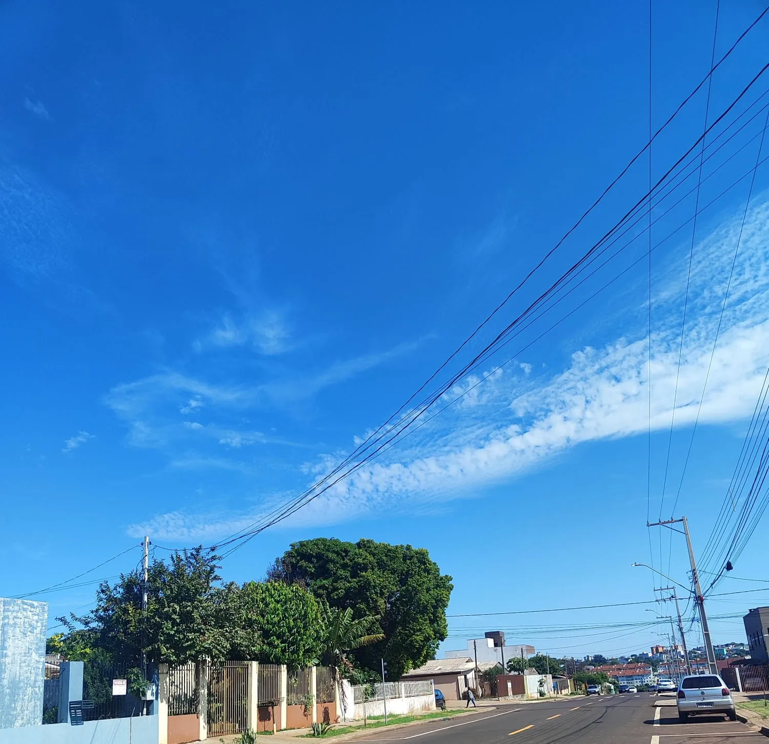 Cascavel tem sábado de temperaturas amenas e tempo firme